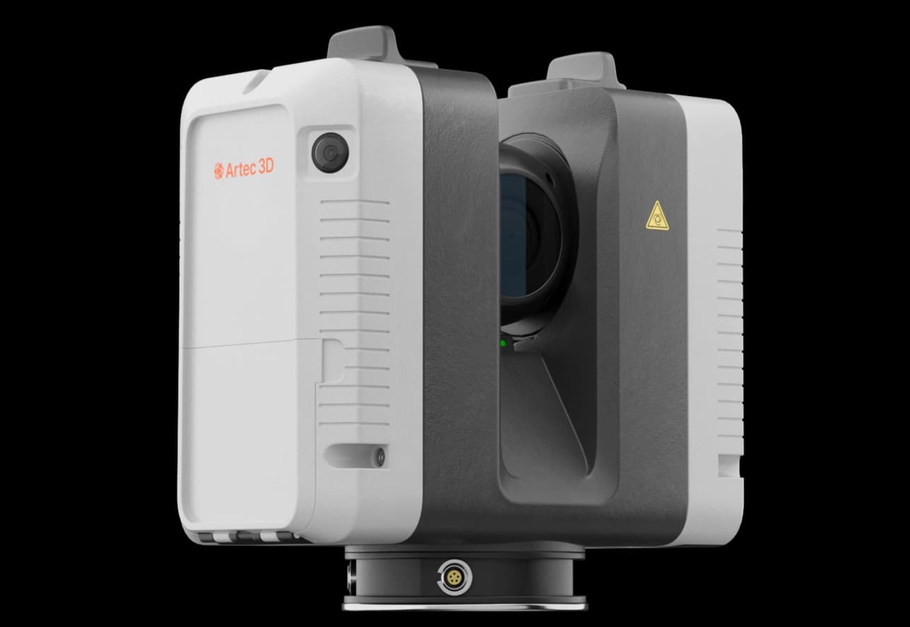 Artec Ray II angled view